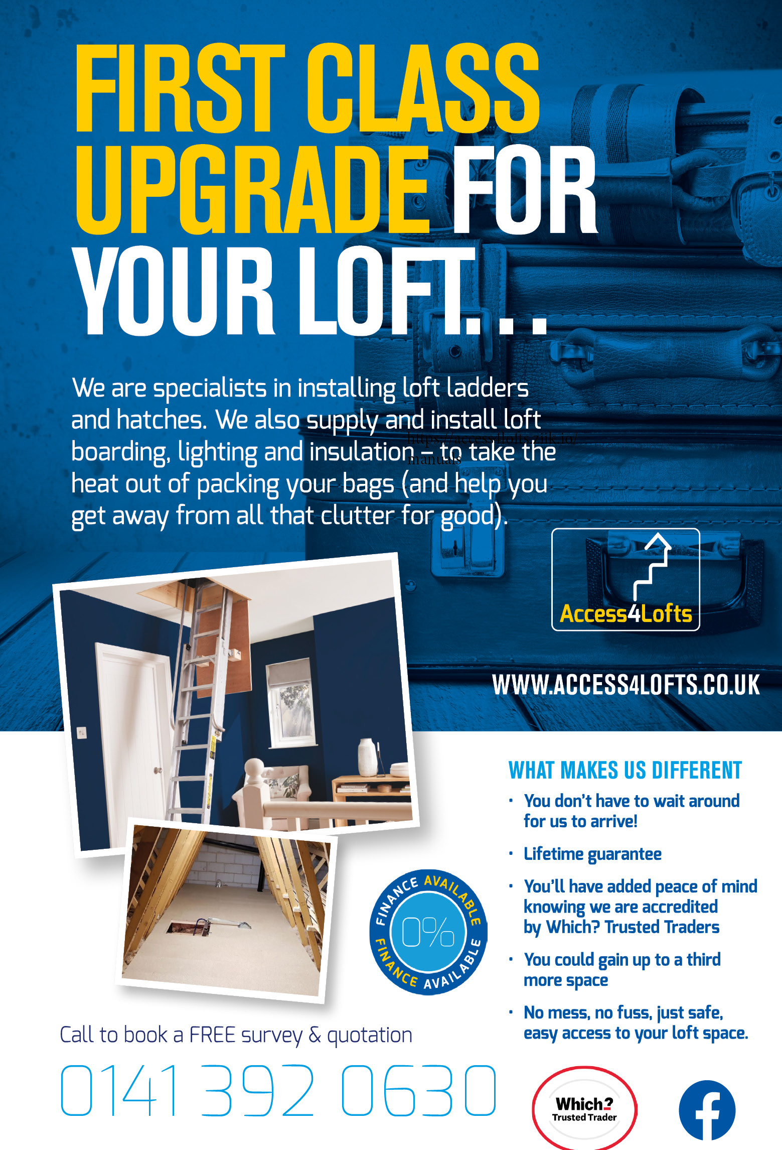 Access 4 Lofts — loft ladders, boarding & insulation specialists